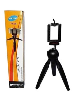 Yunteng Tripod Stand With Phone Holder Black/Red  - Image 1