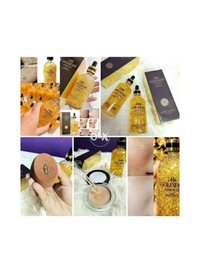 Maison De Nature - 24K Goldzan Ampoule Face Mask Gold - Image 1