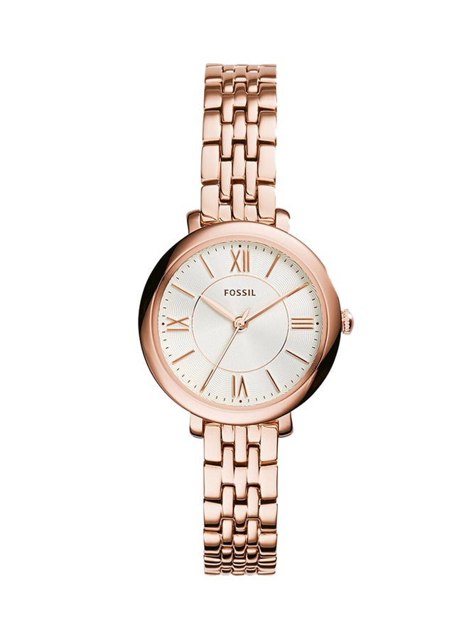 فوسيل ساعة يد جاكلين بعقارب كوارتز ES3799 للنساء - Image 1