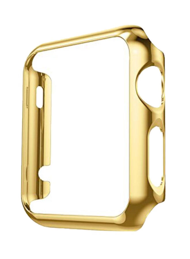 Generic Thin PC Plated Protective Cover Case For Apple Watch A2-128-GO1  - Image 1