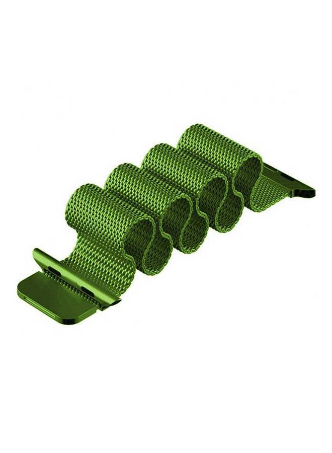 porodo - Mesh Wrist Band For Apple Watch Green - Image 1