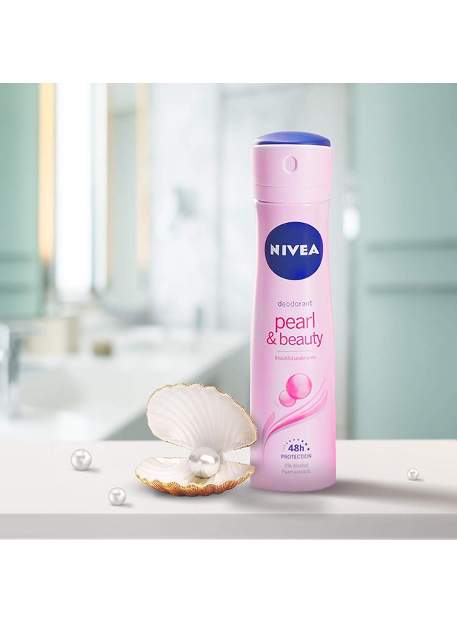 Nivea 48 Hour Pearl And Beauty Deodrant 150ml - Image 3