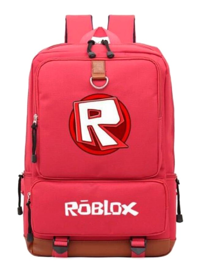Roblox Game Multifunctional Laptop Travel Canvas Backpack Multicolour