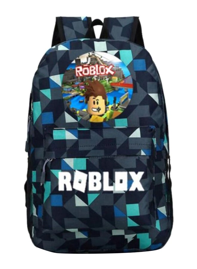 حقيبة ظهر مدرسية بتصميم من لعبة Roblox متعدد الألوان