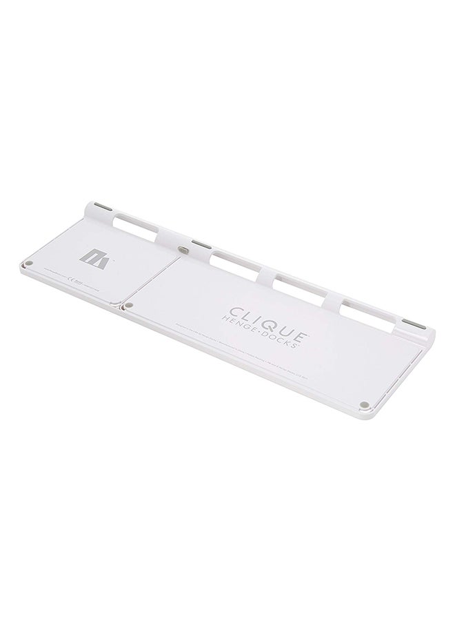 Henge Docks - Clique For Apple Wireless Keyboard/Magic Trackpad White - Image 1