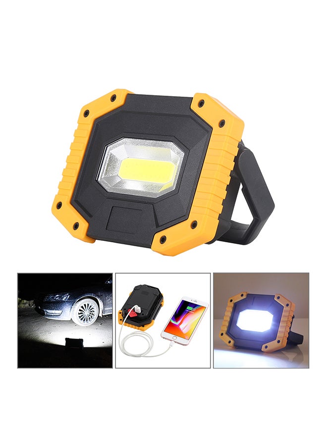 30W Portable LED Working Light Black/Yellow - Image 2