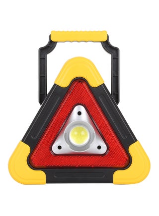 Multi-Function Portable Triangle Shape Red Light Cob LED Work Light Multicolour 19*18*5cm - v1566579000/N29240175A_1