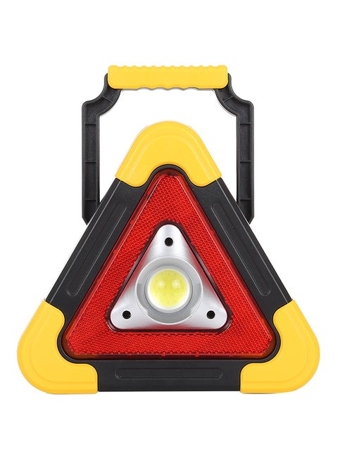 Multi-Function Portable Triangle Shape Red Light Cob LED Work Light Multicolour 19*18*5cm