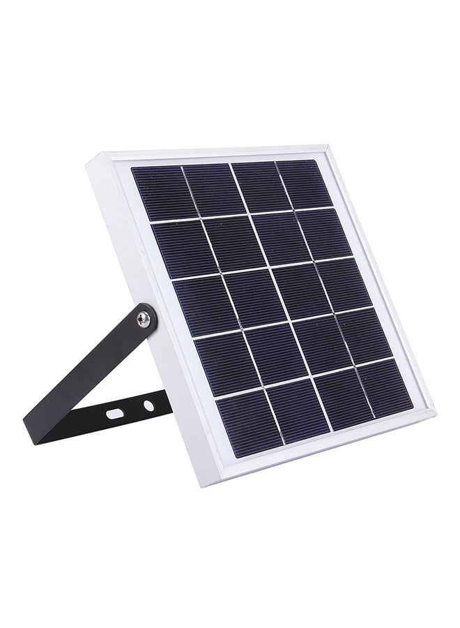 Water Proof LED Infrared Sensor Lamp With Solar Panel Black 22 x 17 x 25cm