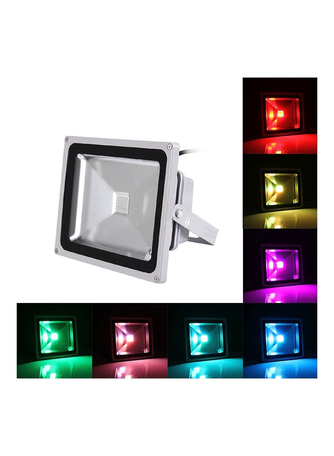 Ip65 Waterproof LED Floodlight With Remote Control Multicolour