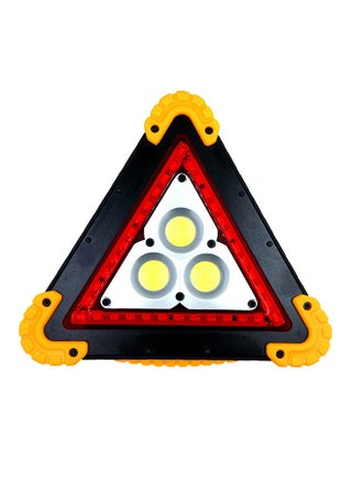 Multi-Function Triangle Shape Rechargeable White Cob Plus LED Emergency Warning Light Multicolour 21  x  5  x  20cm - v1566579029/N29240242A_1