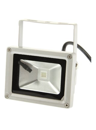 Waterproof High Power Floodlight Lamp RGB LED Light With Remote Control White 12*9*8cm - v1566579087/N29240417A_1