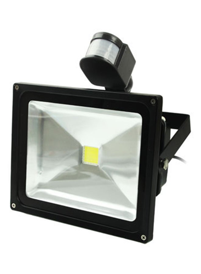 Generic - Waterproof Human Sensor LED Floodlight Black - Image 1