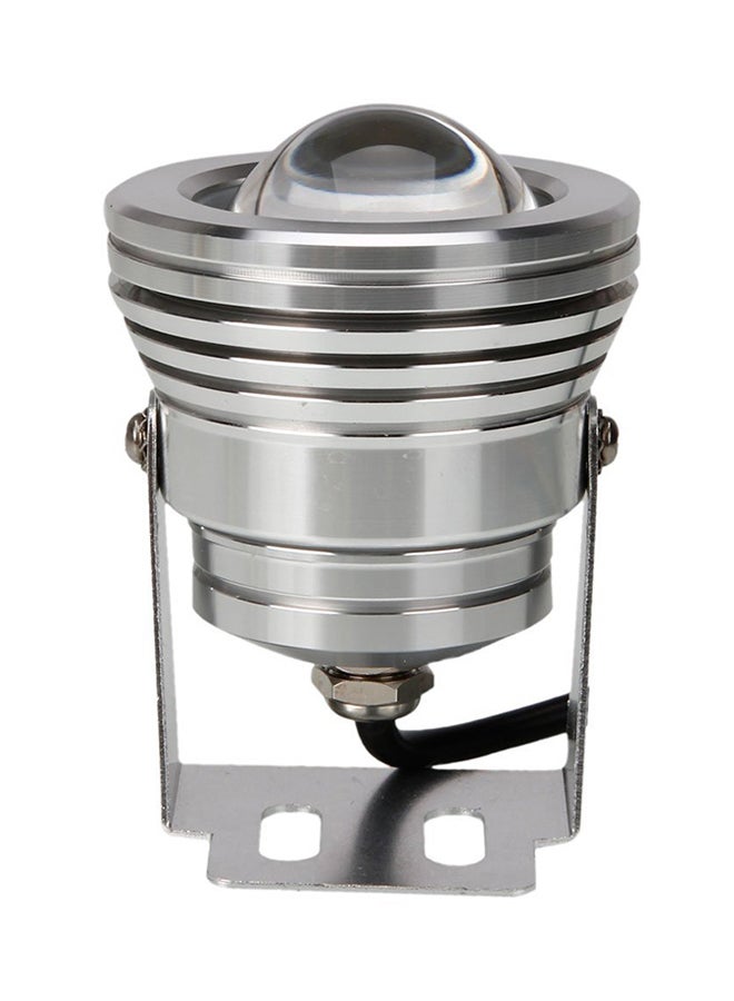 LED Landscape Fountain Pool Underwater Lamp Silver 10 x 10 x 12centimeter - Image 1