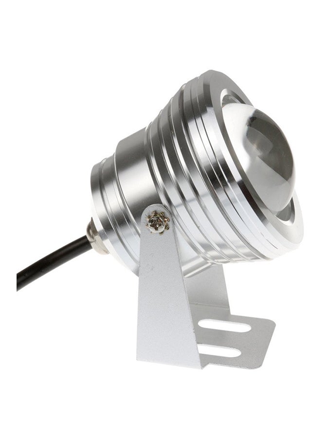 LED Landscape Fountain Pool Underwater Lamp Silver 10 x 10 x 12centimeter - Image 2