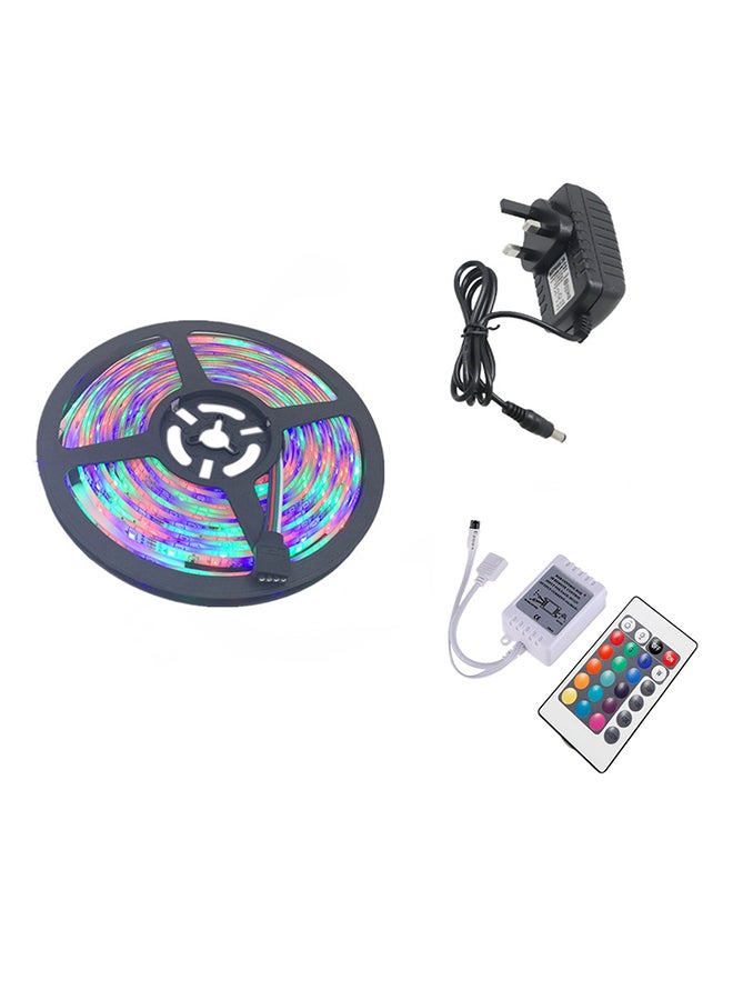 Generic - Waterproof RGB Christmas LED Light Strip 24Key Remote Control Multicolour - Image 1