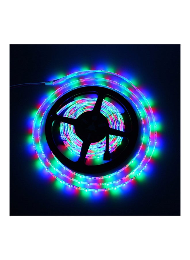YWXLight Waterproof RGB LED Light Strip 24Key Remote Control Black/White - Image 2