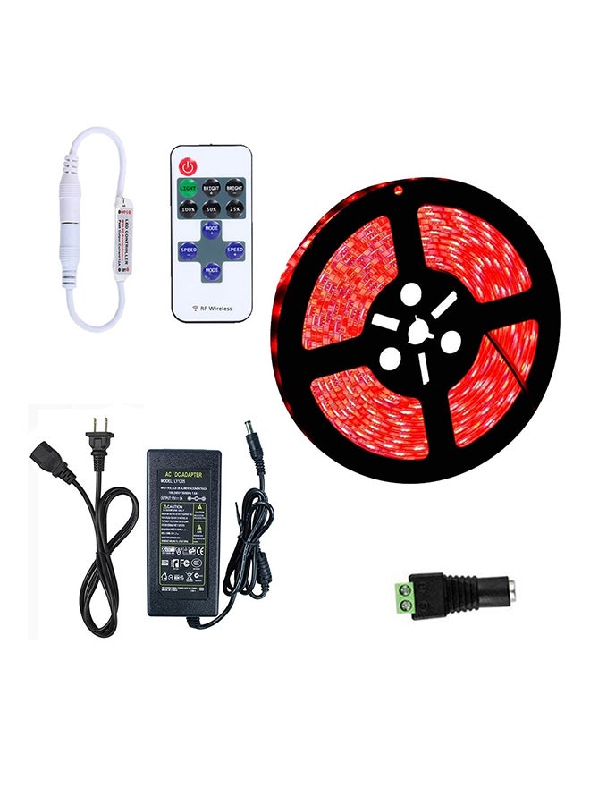 YWXLight Dimmable Waterproof Remote Control LED Strip Kit Black/White