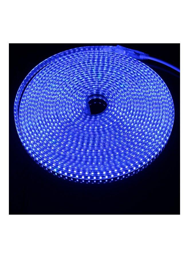 YWXLight - LED Neon Flex Waterproof Eu Plug LED Neon Ribbon Lights Blue 25 x 15 x 6centimeter - Image 1