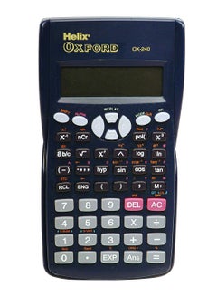 Oxford Scientific Calculator Navy Blue
