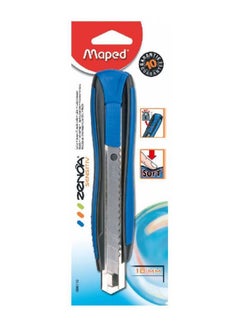 Maped Zenoa Blister Cutter Blue/Grey 