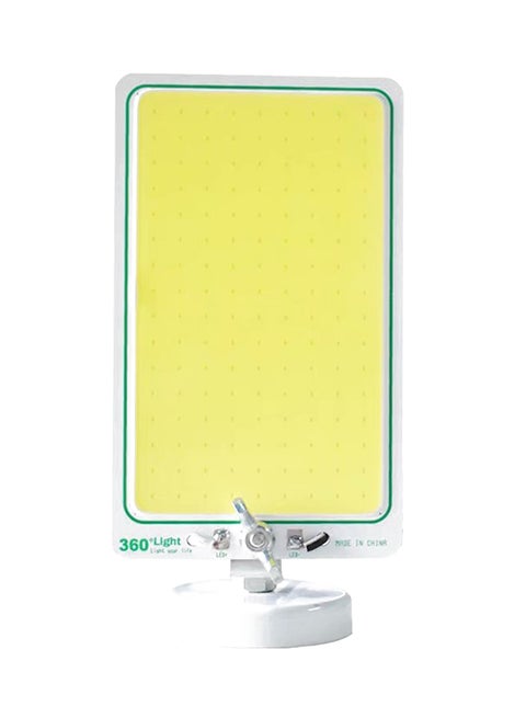 مصباح LED محمول للتخييم مع قاعدة مغناطيسية دوّارة 12x7سم