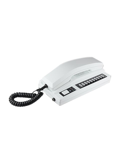Ultra Long Range Wireless Intercom Phone White