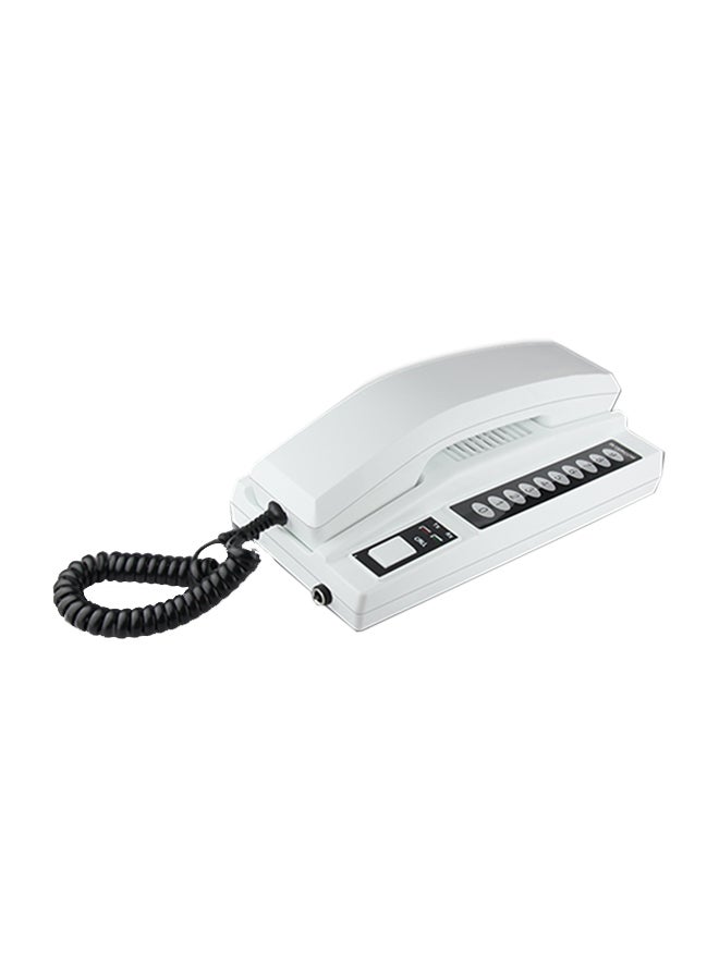 Zcom - Ultra Long Range Wireless Intercom Phone White - Image 1