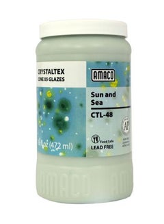 Amaco Low Fire Lead Free Pottery And Ceramic Glaze Sun And Sea 