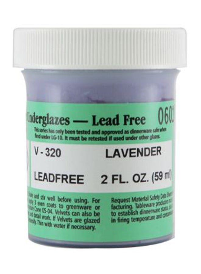 Lead Free Pottery And Ceramic Glaze Lavender