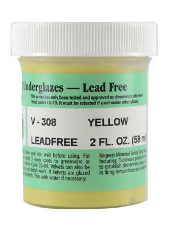 Lead Free Pottery And Ceramic Glaze Yellow