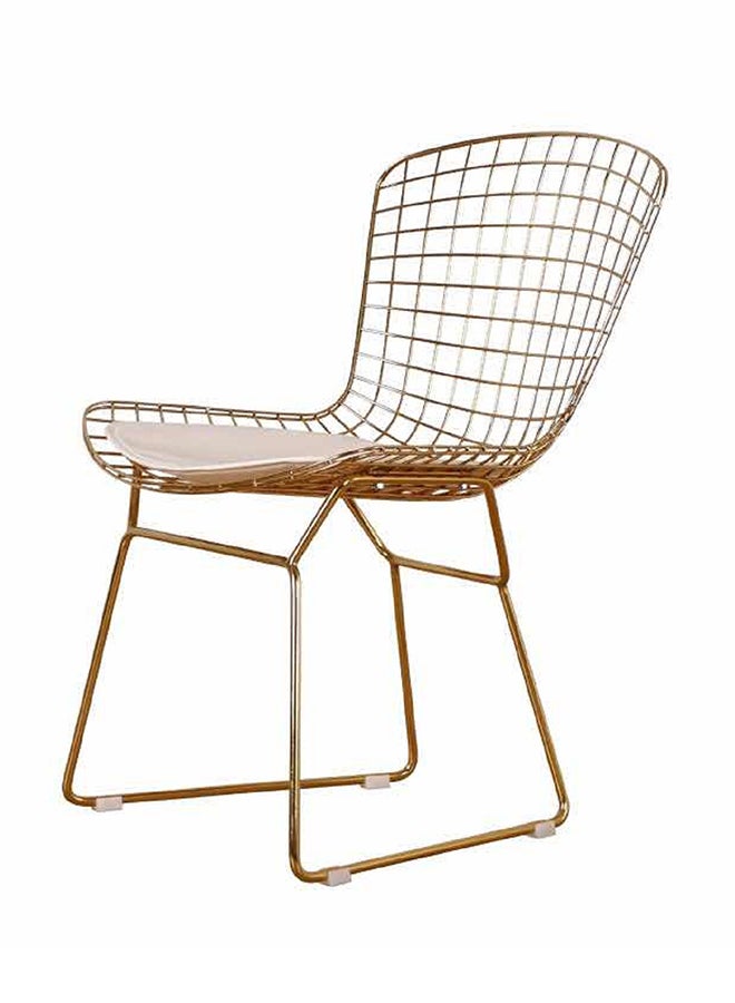 لاني مقعد عالٍ متعدد الاستعمالات ذهبي وردي 42Ø³Ù†ØªÙŠÙ…ØªØ± - Image 1