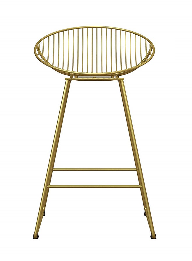 LANNY Pack Of 2 Multi Purpose High Stool Rose Gold 75cm - Image 1