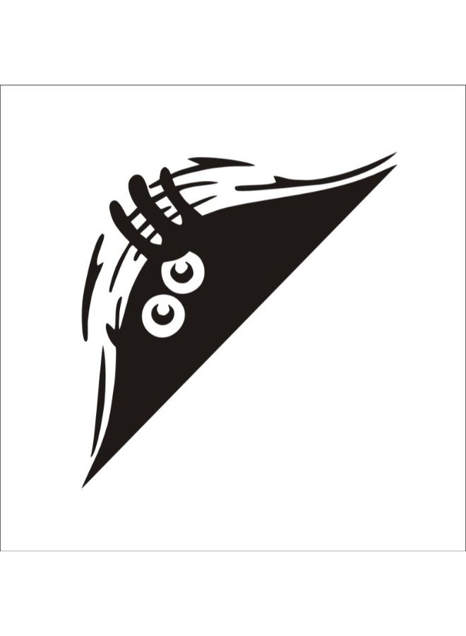 Cool Baby Dunes Peeking Monster Car Sticker - Image 2