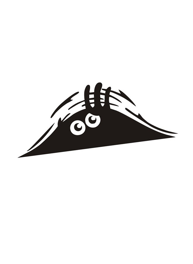 Cool Baby Dunes Peeking Monster Car Sticker - Image 1