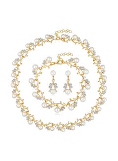 Gold/White