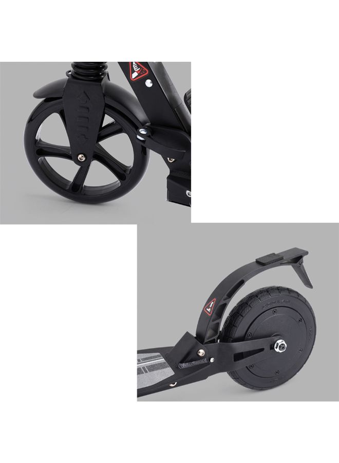 Cool Baby Portable Folding Non Electric 2 Wheel Kick Scooter Black 91 x 17 x 34.5cm - Image 4