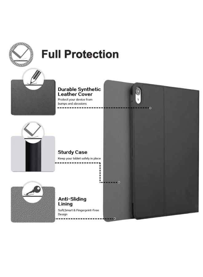 Generic - Protective Case Cover With Bluetooth Keyboard For Apple iPad Pro 2018 Black - Image 1