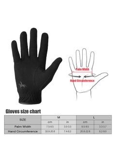 Professional Horse Riding Gloves 60grams - v1566646852/N29257788A_3