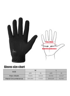 Professional Horse Riding Gloves 60grams - v1566646853/N29257790A_6