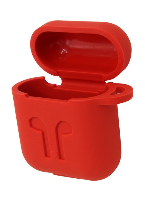 Protecting Case Cover For Apple AirPods Red