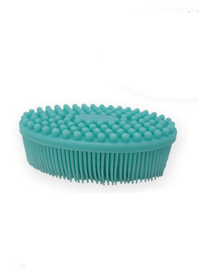 Silica Gel Bath Brush Blue 12 x 7 x 4cm