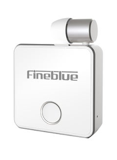 Fineblue Wireless Bluetooth Clip-On In-Ear Headphones White  - Image 2