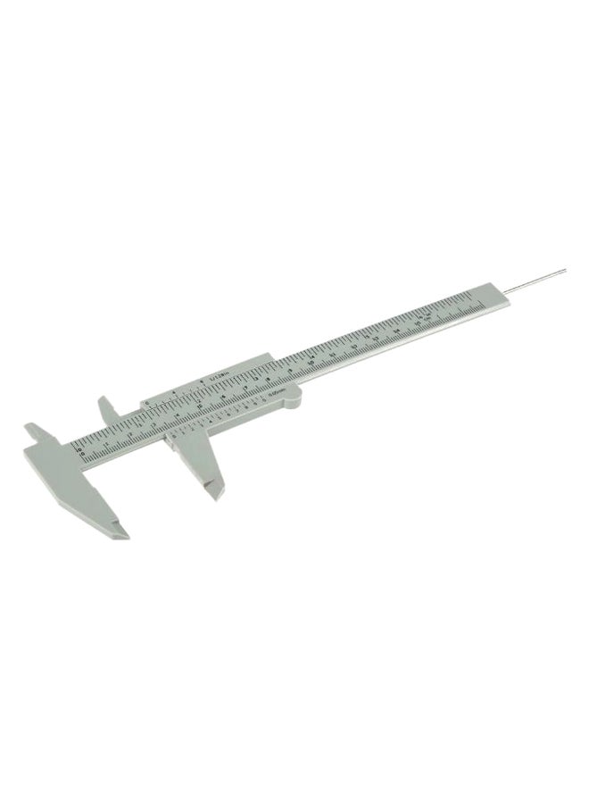 ANSELF Measuring Ruler Double Scale Silver