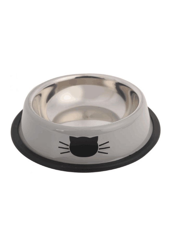 Pet Feeding Bowl Silver 150grams