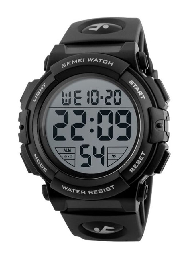 SKMEI men Polyurethane  Digital Watch 1258  - Image 1
