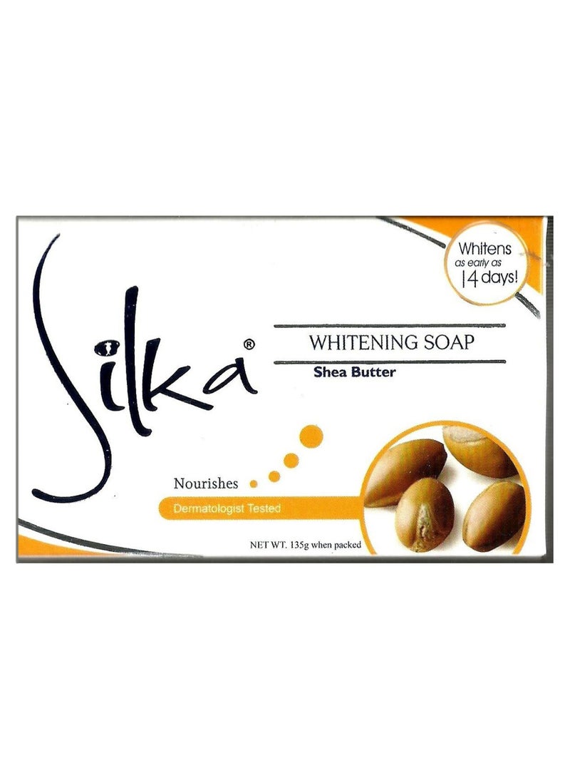سيلكا صابون استحمام بزبدة الشيا 135جرام