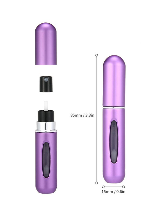6-Piece Refillable Perfume Atomizer Bottle Multicolour