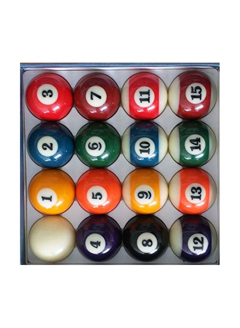 16-Piece Billiard Ball Set