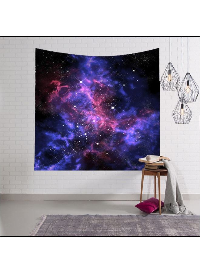 3D Digital Sky Swirling Wall Hanging Poster Multicolour 150 x 130cm